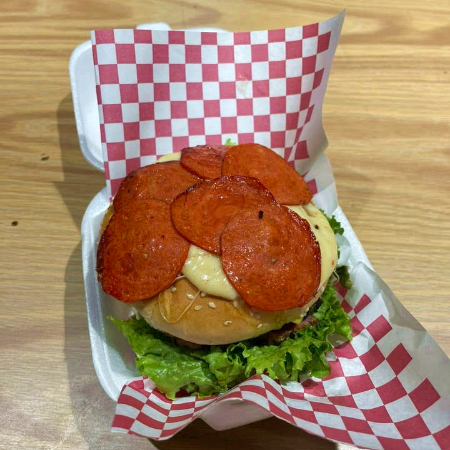 Pizza hamburguesa