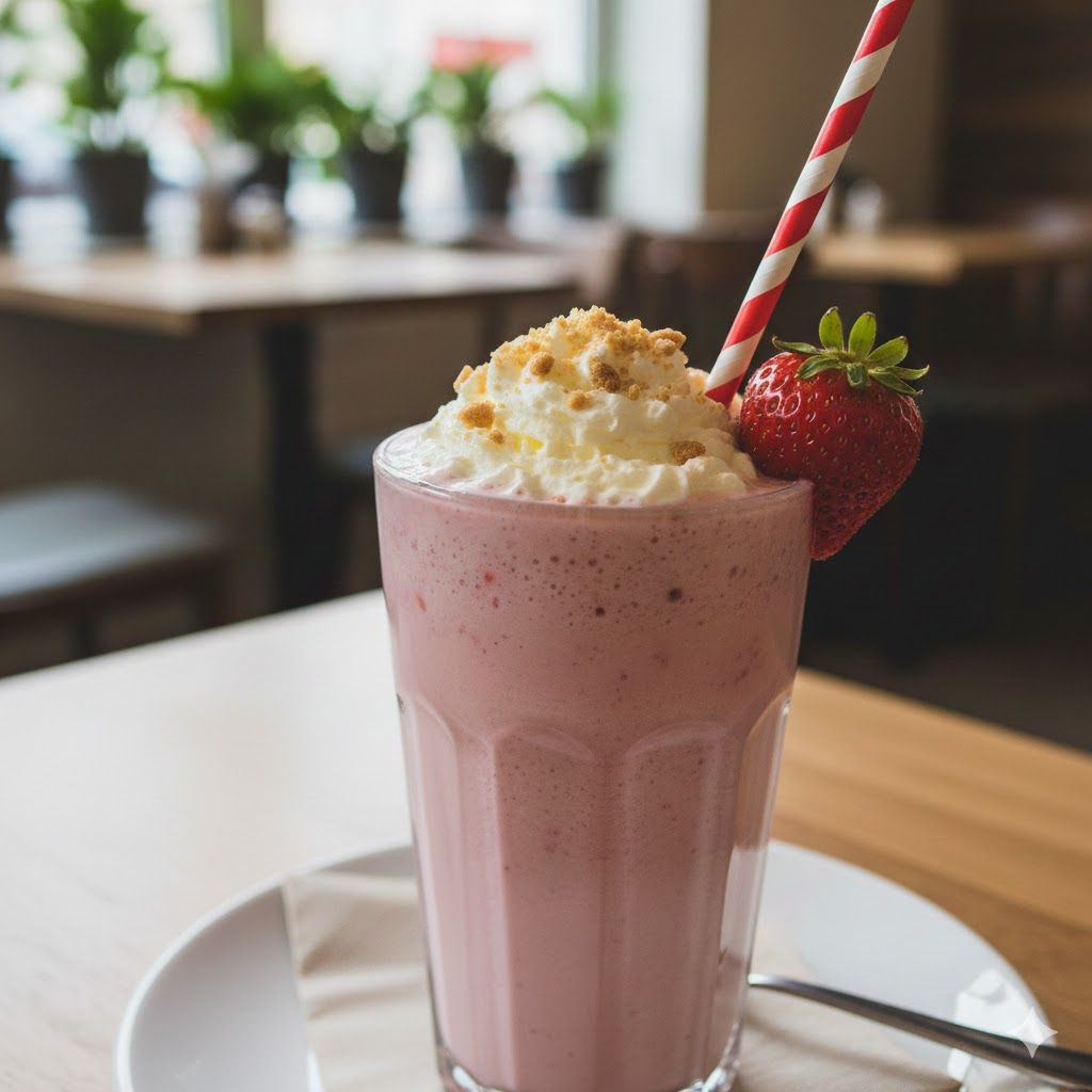 Milshake Fresa con Oreo o Casino de Menta