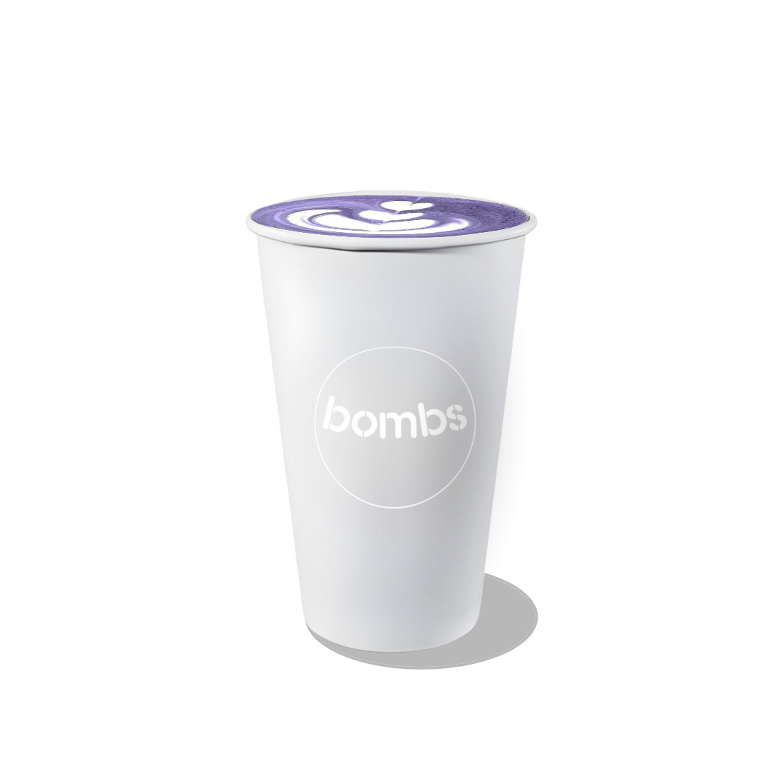 Latte Taro con Ube