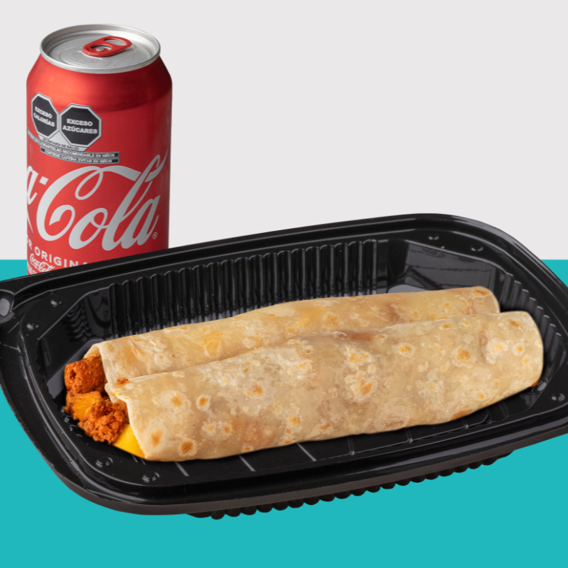 Combo Burrito Chorizo con Papas