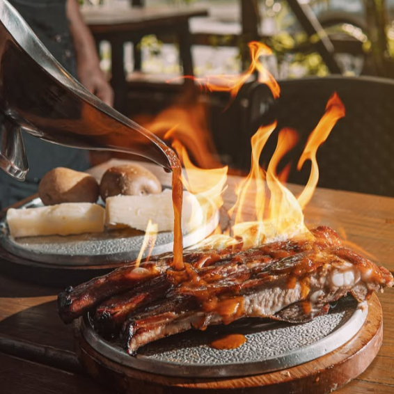 Costillas BBQ Fire Personal