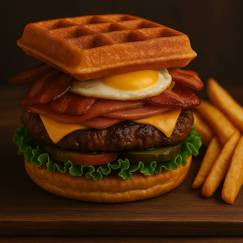 Waffle Burger