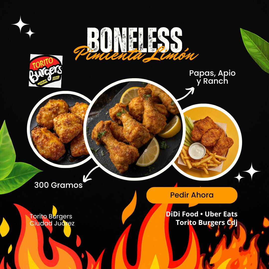300 GR DE BONELESS PIMIENTA LIMON