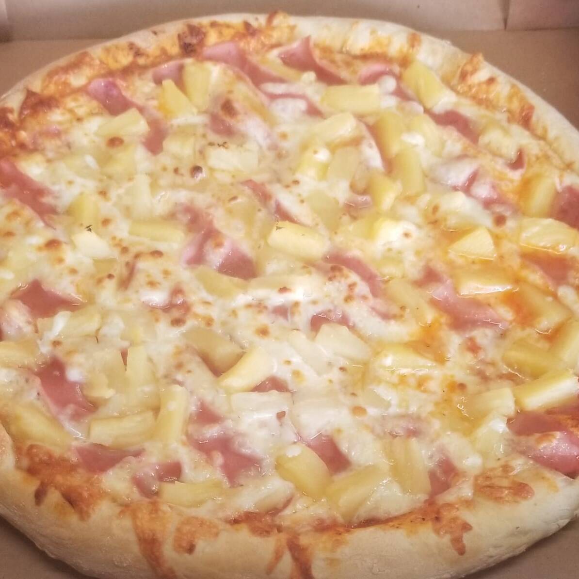 Pizza Hawaiana (8 Rebanadas)