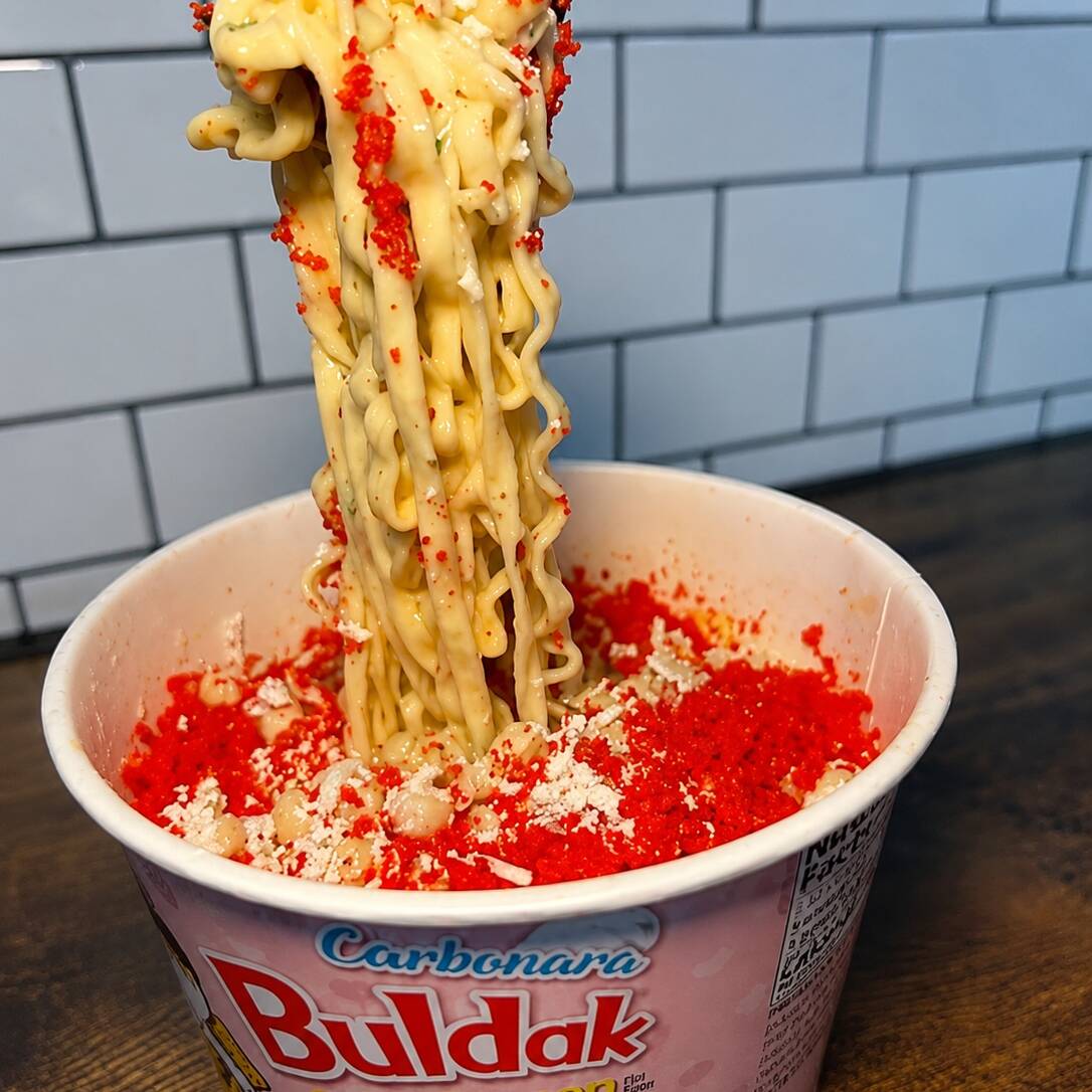 Buldak con Elote