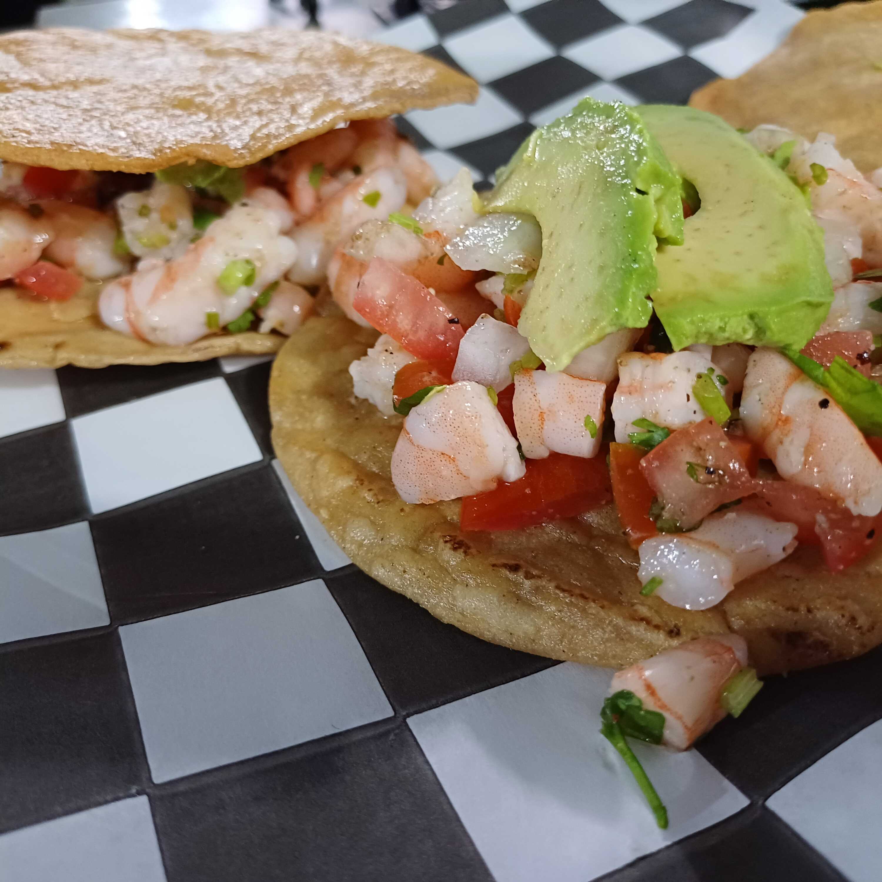 Tostada de Ceviche