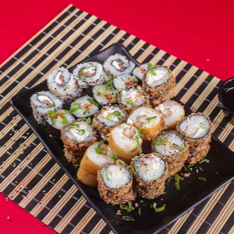 10 Uramaki de Salmão 10 Hossomaki de Salmão 10 Carioca de Salmão 10 Carioca de Kani 10 Niigatahot