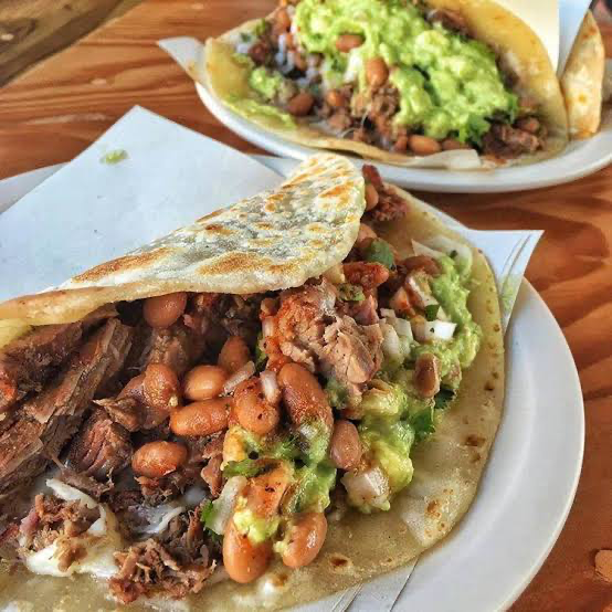 TACO PERRON + COCA COLA