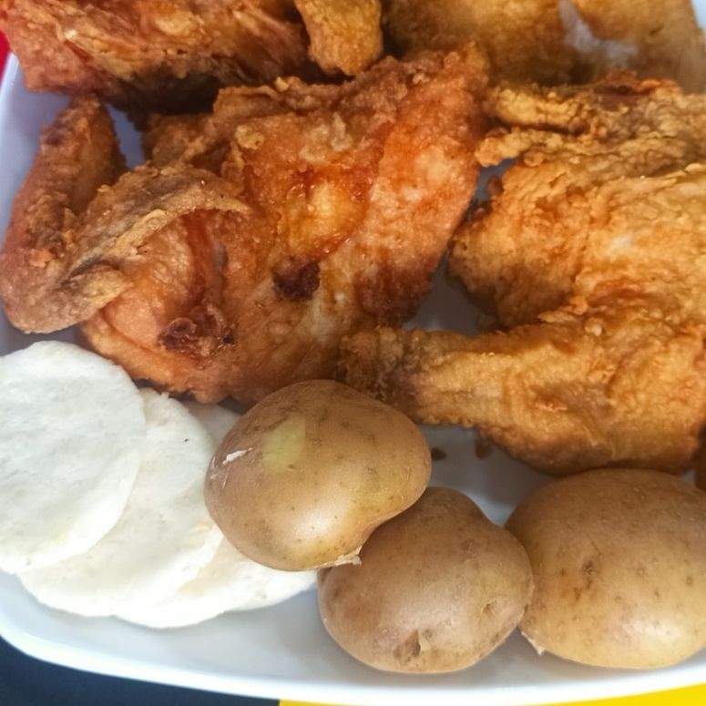 Medio Pollo Apanado
