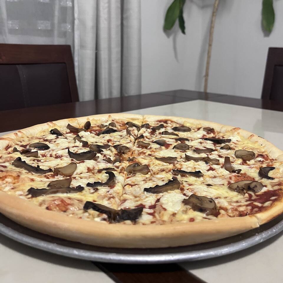 Pizza de Champiñones