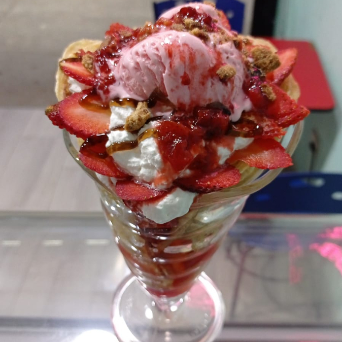 Waffle Buffle Frutos Rojos