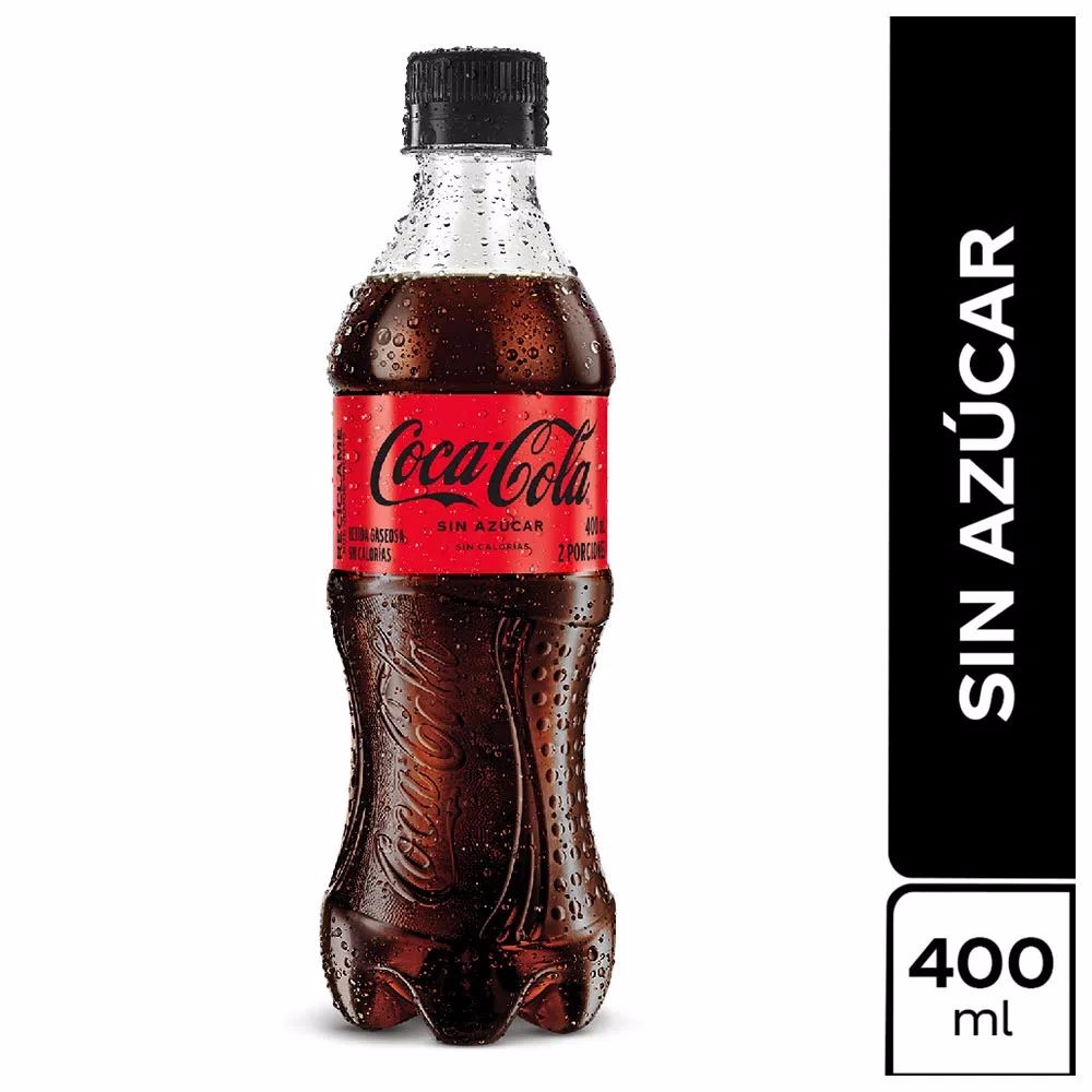 Coca - Cola Sin Azucar 400 ml