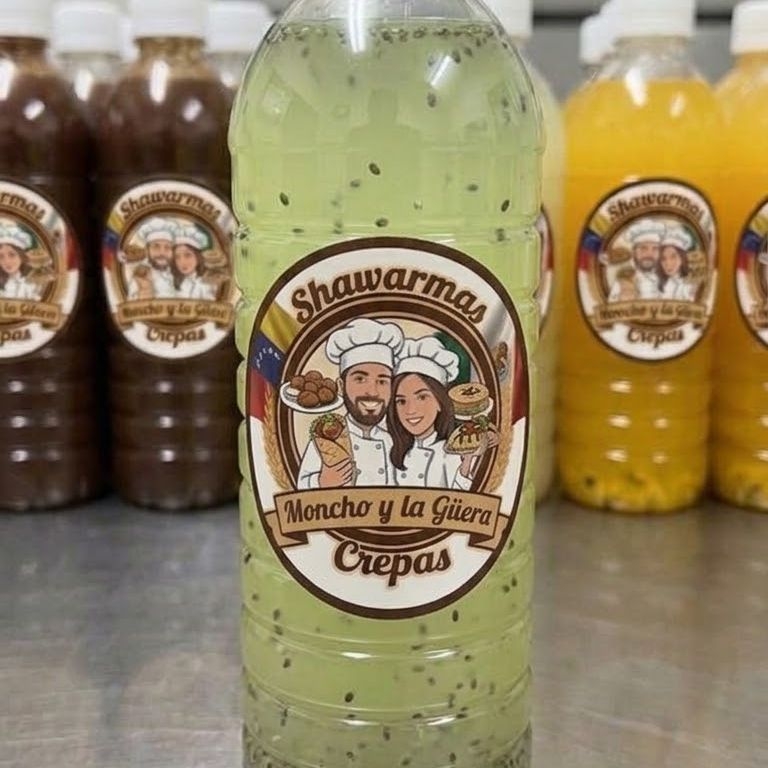 Agua de limón con chìa 500ml