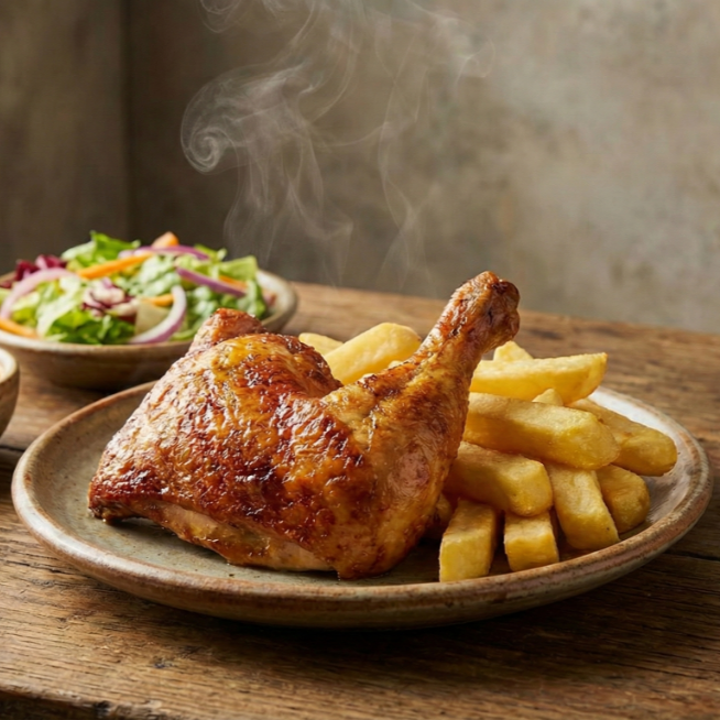 1/8 Pollo a la Brasa