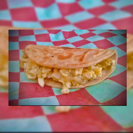 Maiz Taco de Huevo