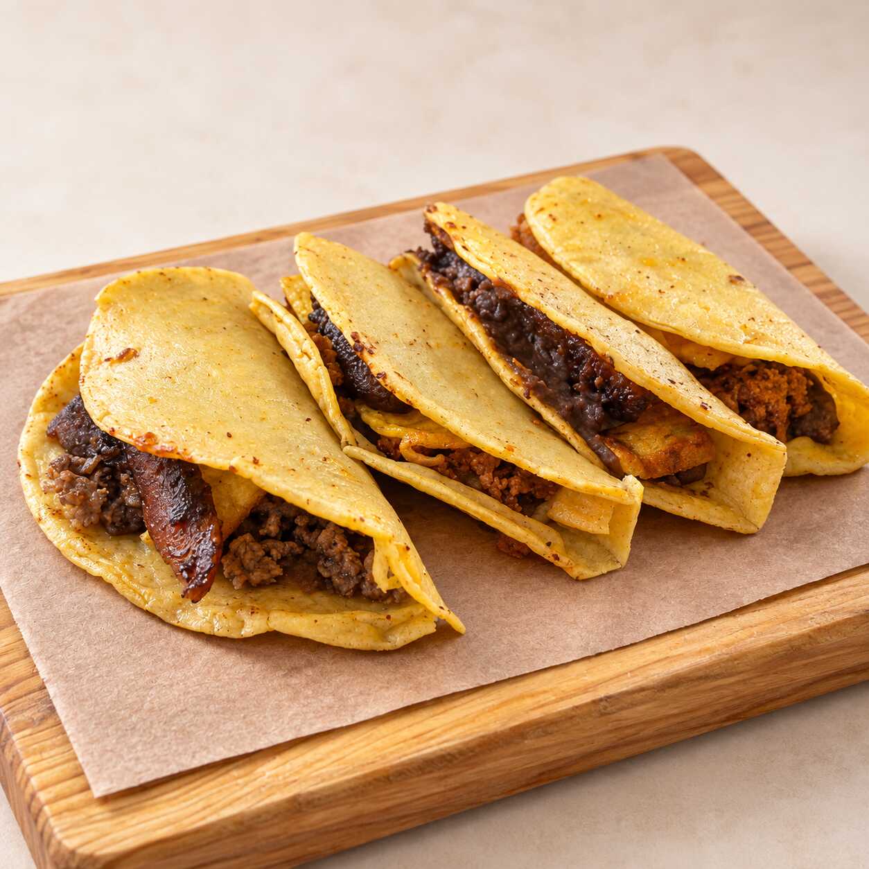 Dobladitas de chorizo