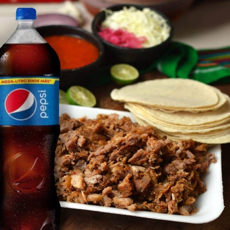 1kg de Carnitas + Refresco 2 L