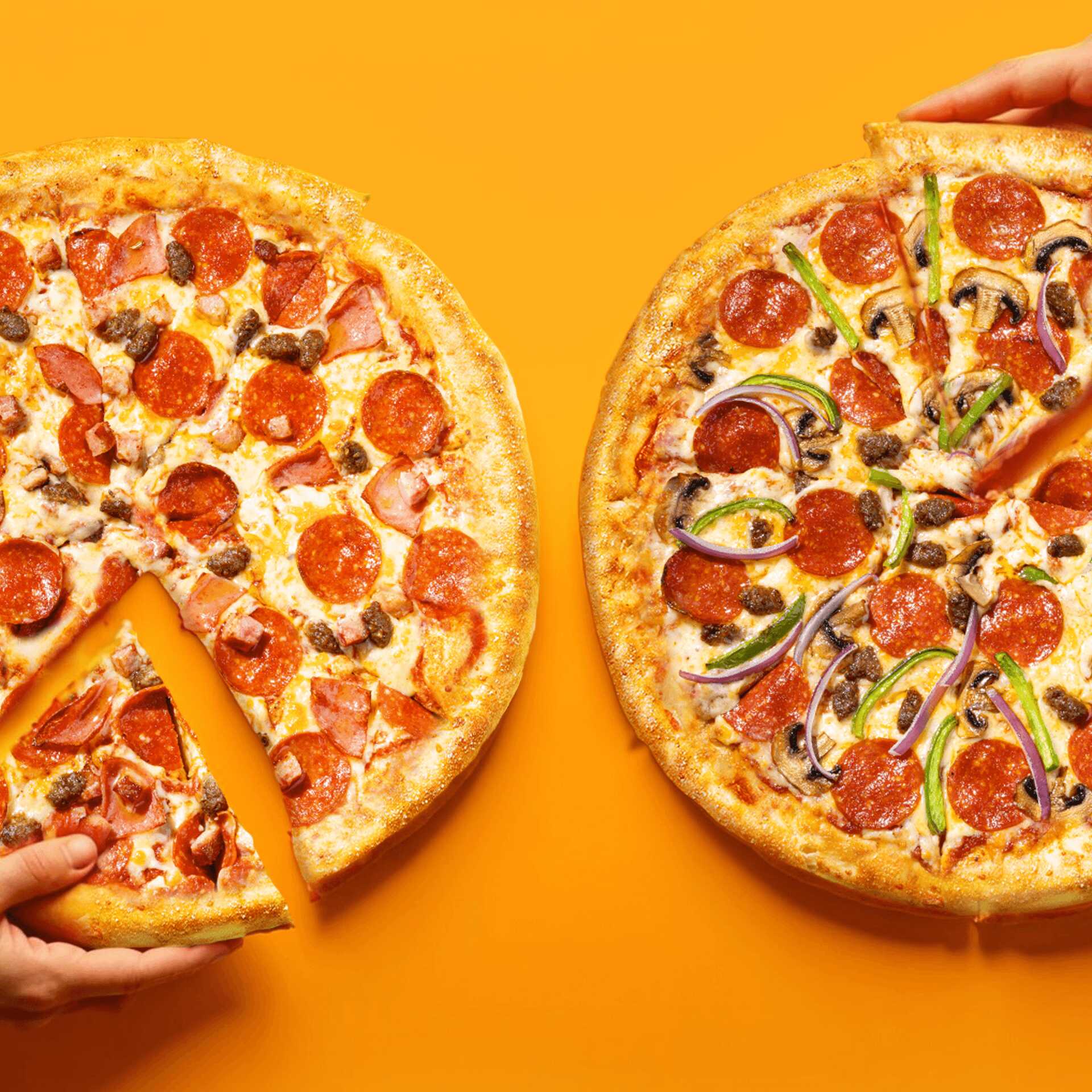 Combo: 2 Pizzas (Carnívoras o Supremas )
