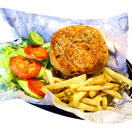 Hamburguesa sencilla.