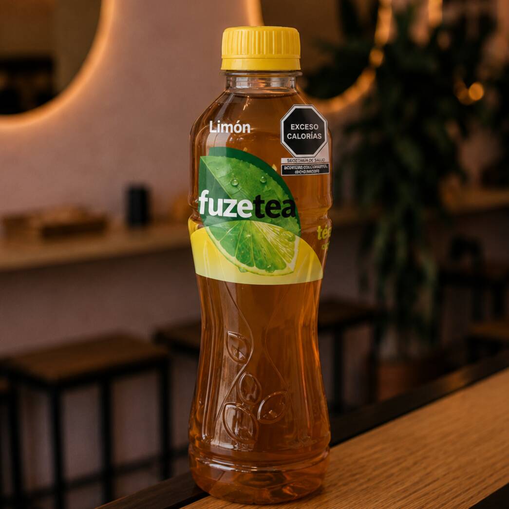 Fuze Tea Limón Té Negro 600 Ml
