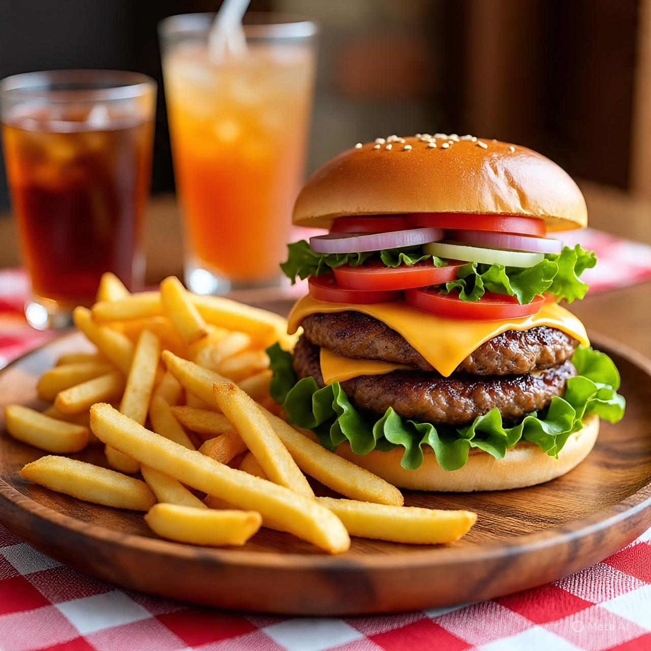 Hamburguesa Sencilla
