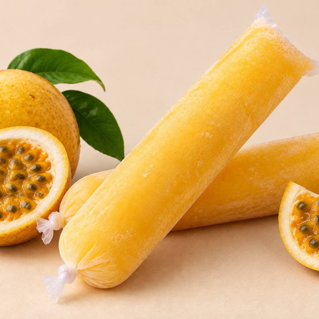 Refrescante, cremoso e com aquele azedinho delicioso do maracujá!