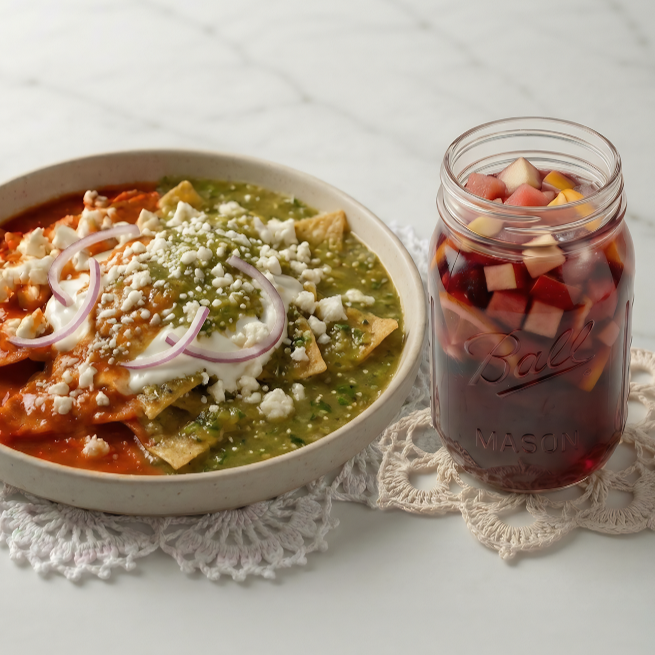 Combo Chillaquiles Matillde y Clericot