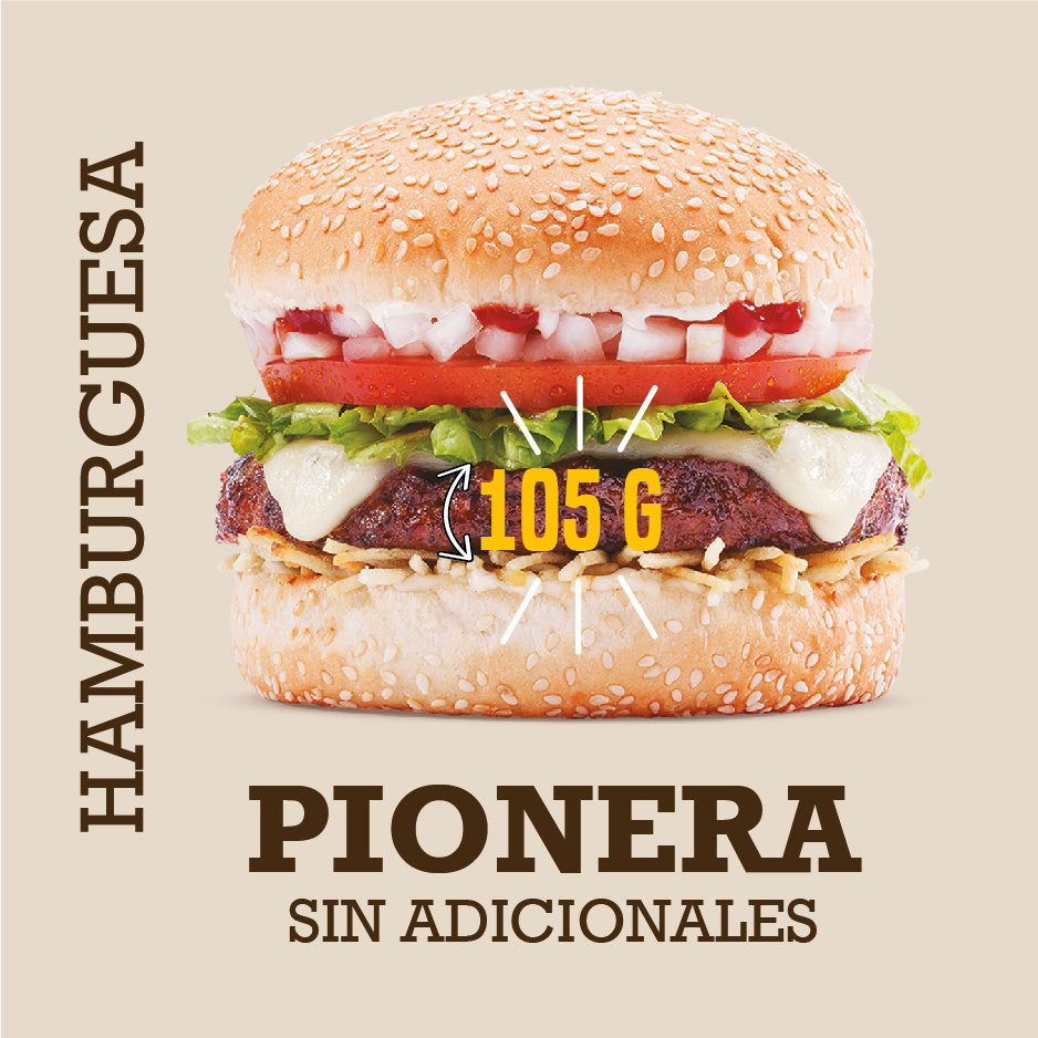 Hamburguesa Pionera 105 g