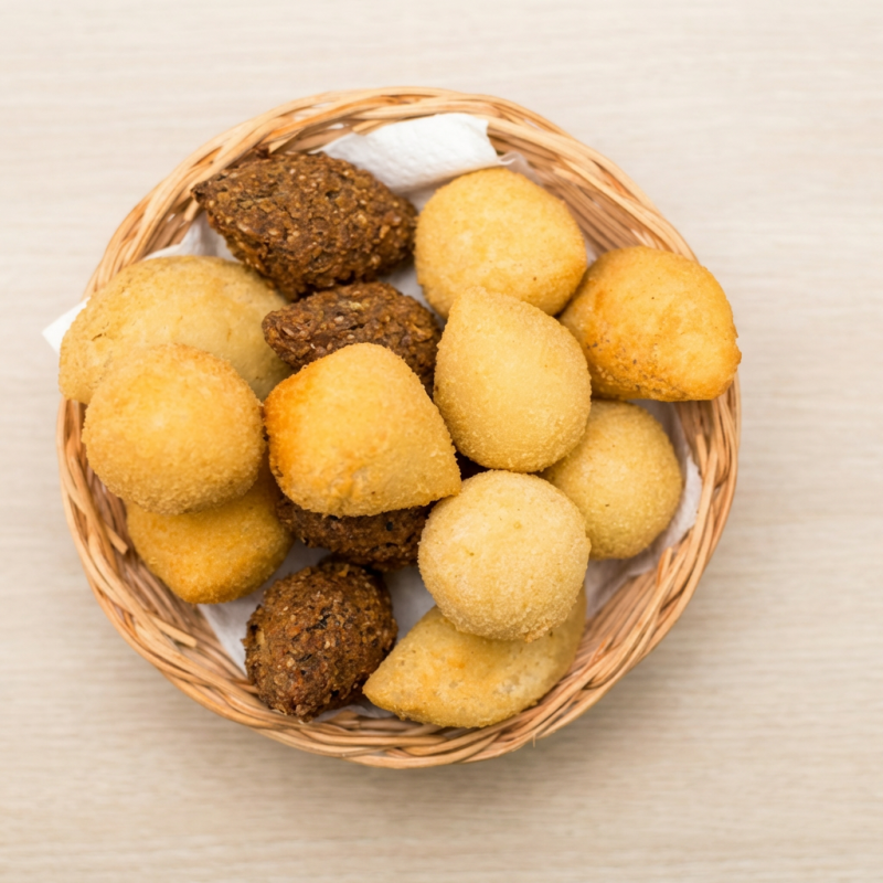 Salgadinhos Fritos Tradicionais: (Marque 1 Opção Para Cada 20 Salgados)