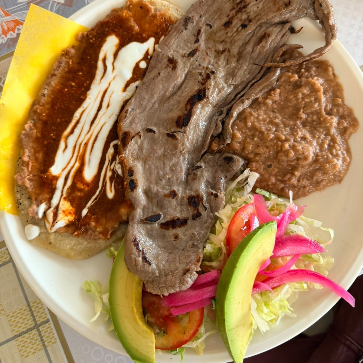 Orden de Huaraches con Carne 3