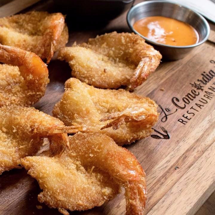 Camarones Empanizados