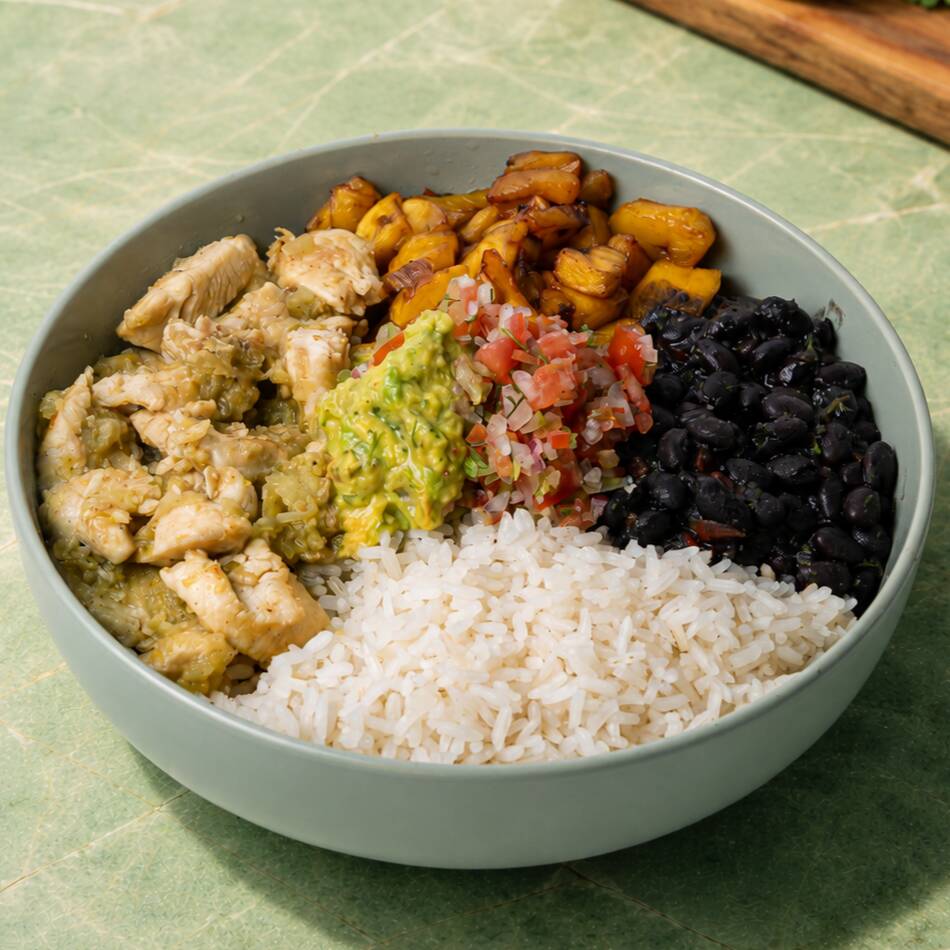 Menú Pollo Tinga Bowl