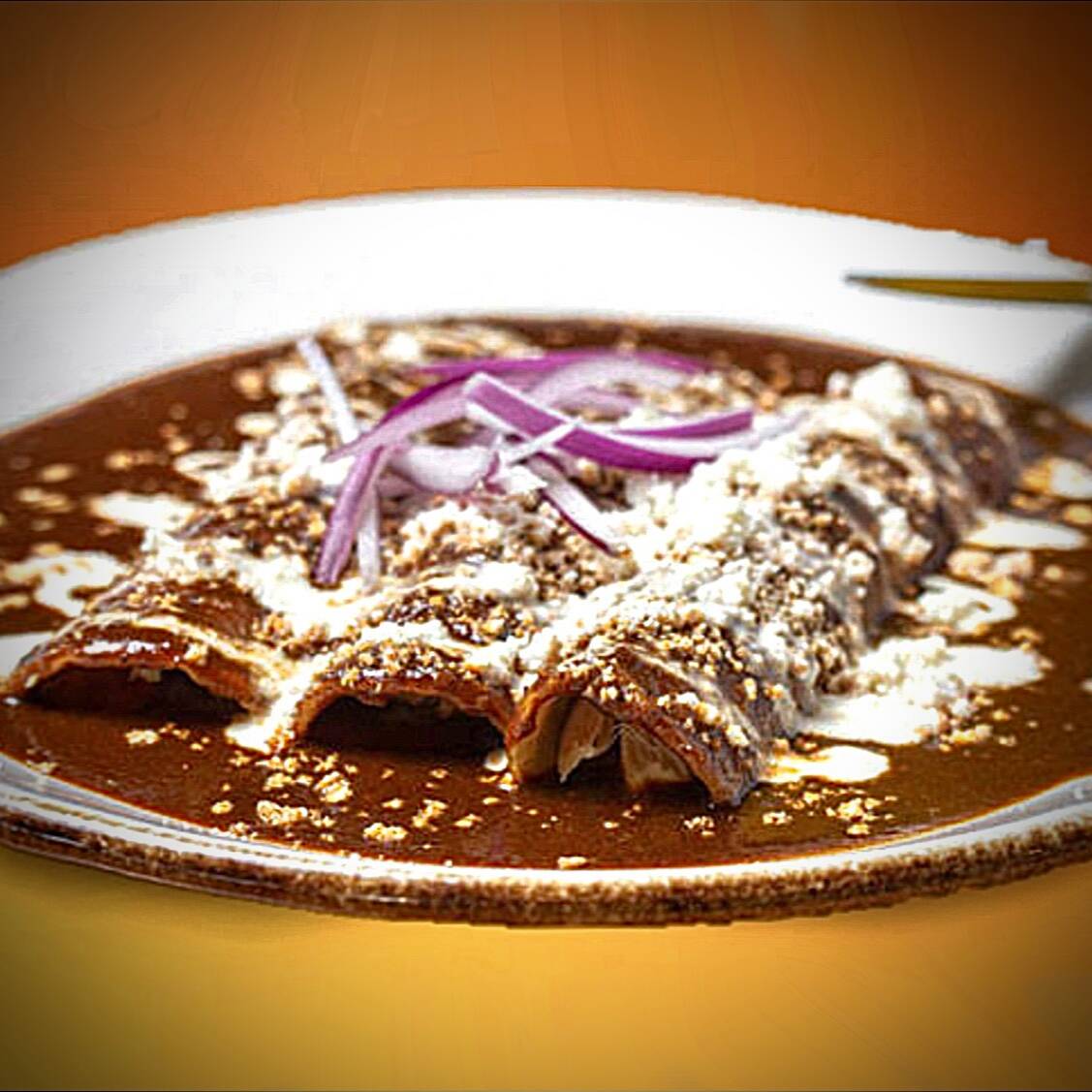 Enchiladas de Mole