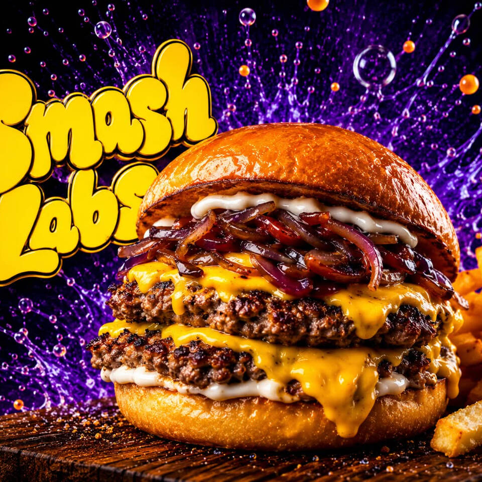 Hamburguesa Bacon con Papas