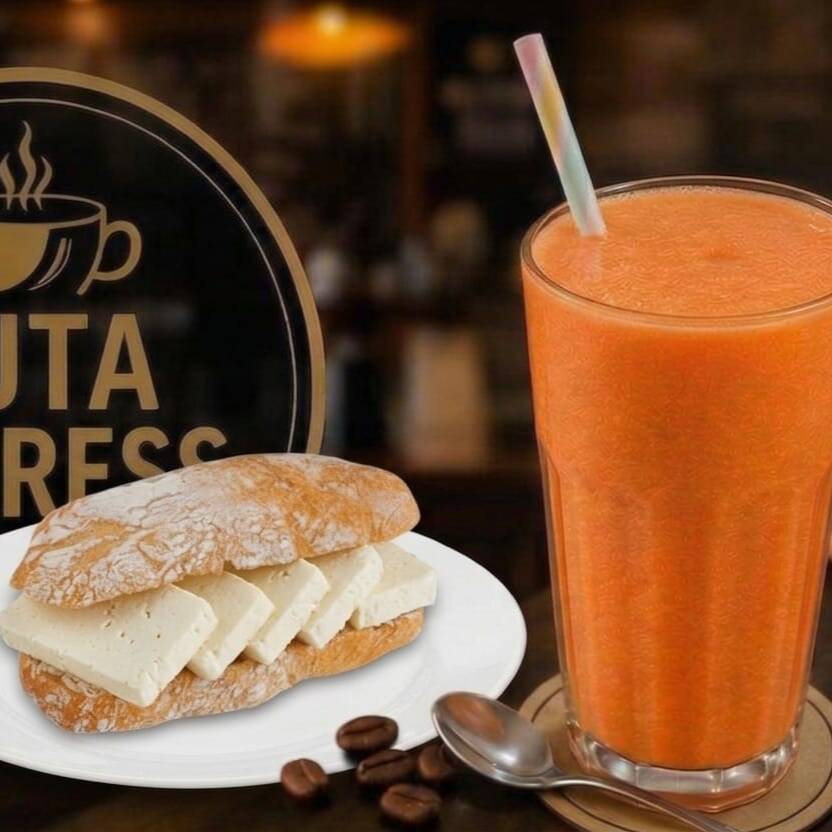 PAN CON QUESO + JUGO