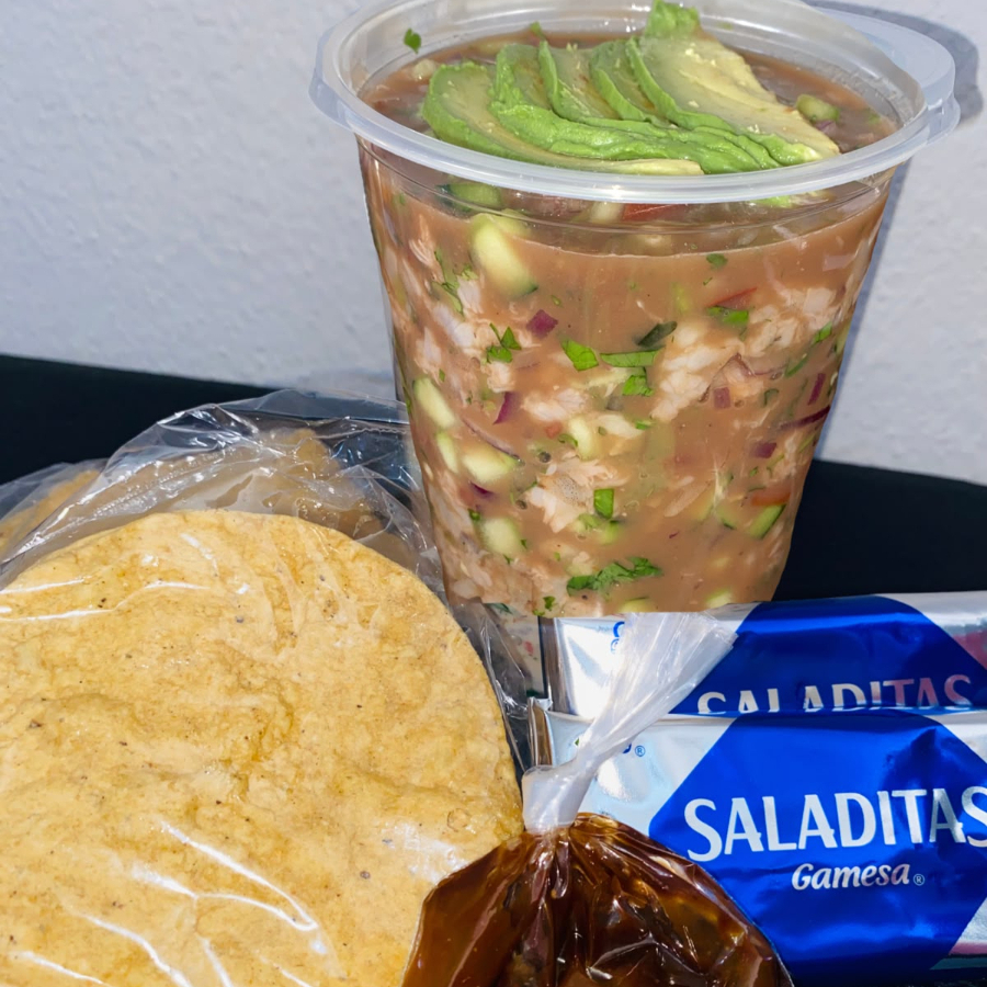 Litro de Ceviche de Camaron