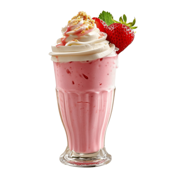 Malteada de Fresa 16OZ