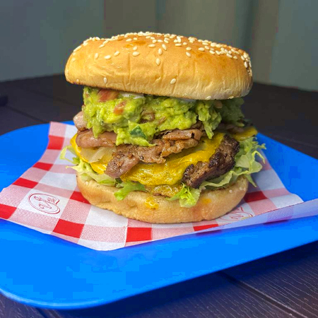 Hamburguesa guacamole