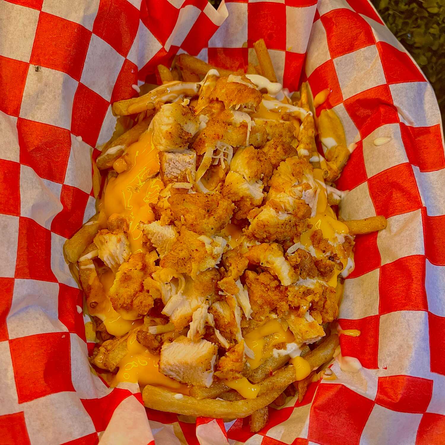 papas con pollo