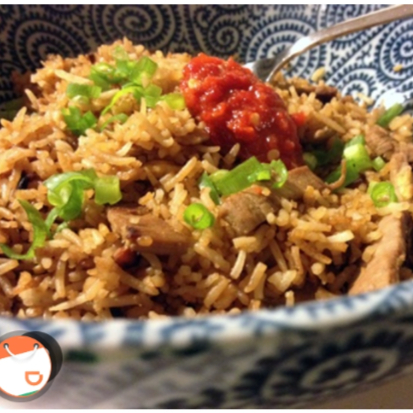 Arroz Thai (carne)