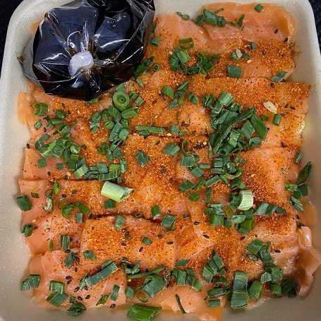Sashimi de Salmón
