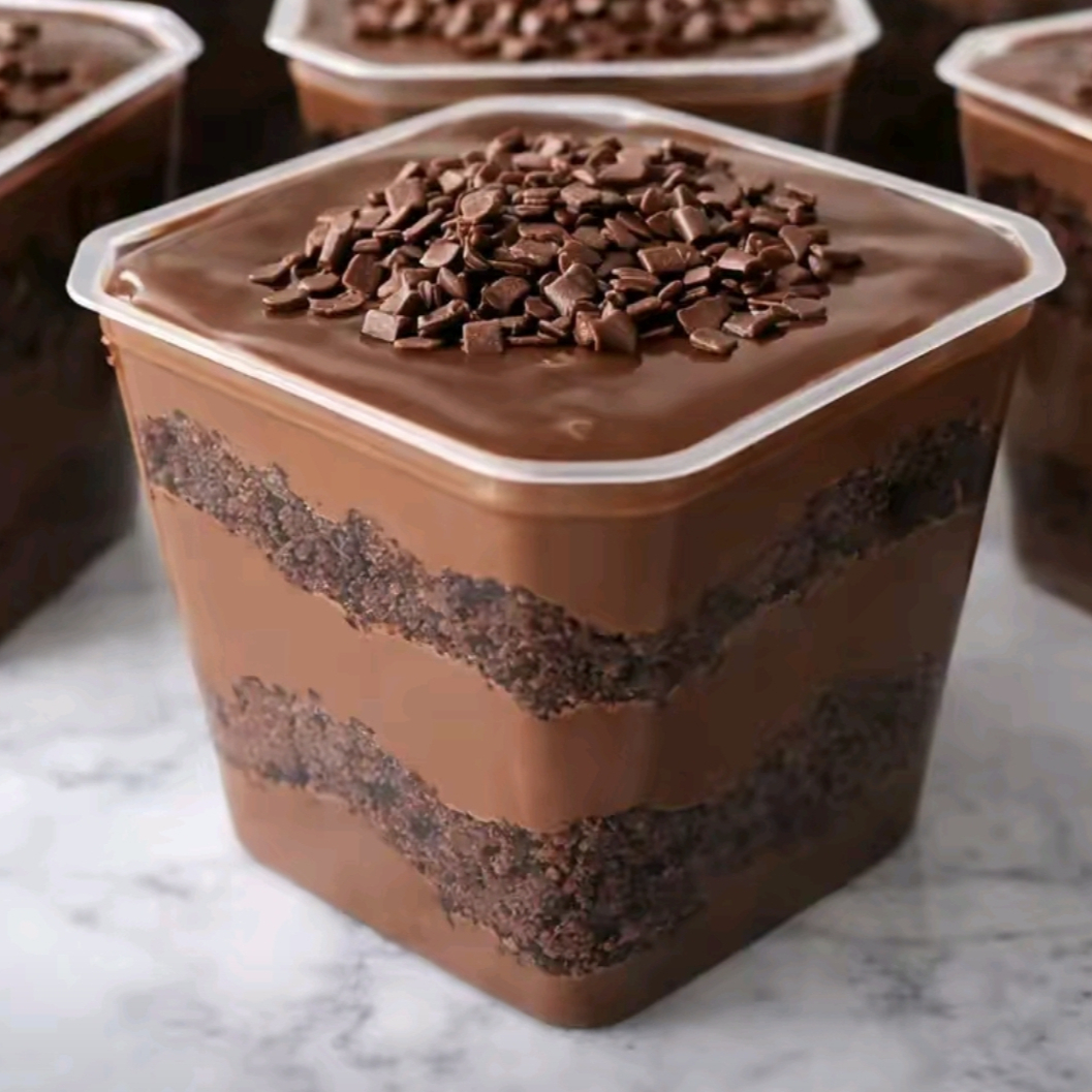 Bolo fofinho de chocolate de cacau 50%, em camadas de chocolate ao leite nobre e fatias de bolo.Finalizado com granulé.Peso em média de 200gr