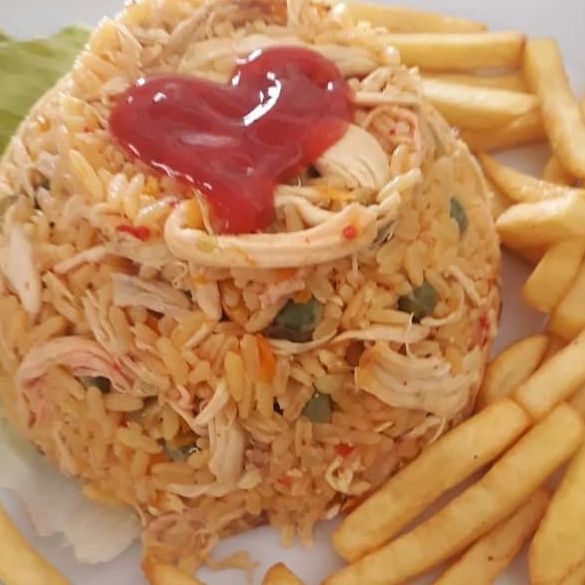 Arroz con Pollo porción (personal)