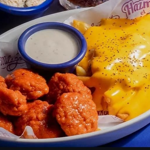 Boneless y Papas a la Francesa