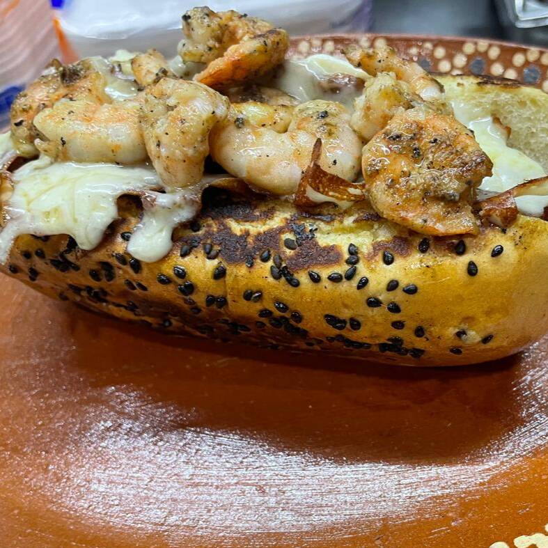 Hot Dog de Camarón