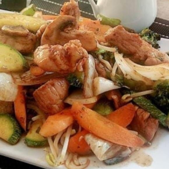 Tepanyaki con Verduras