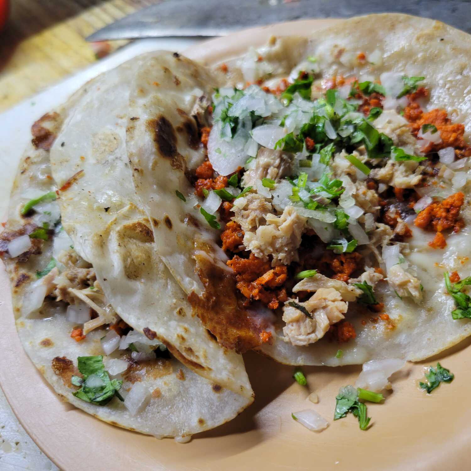 QUESADILLA DE HARINA DE CHORIZO