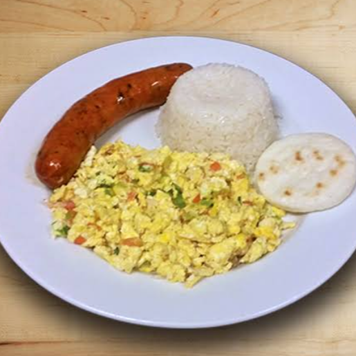 Arroz Personal + Huevo +Chorizo Personal