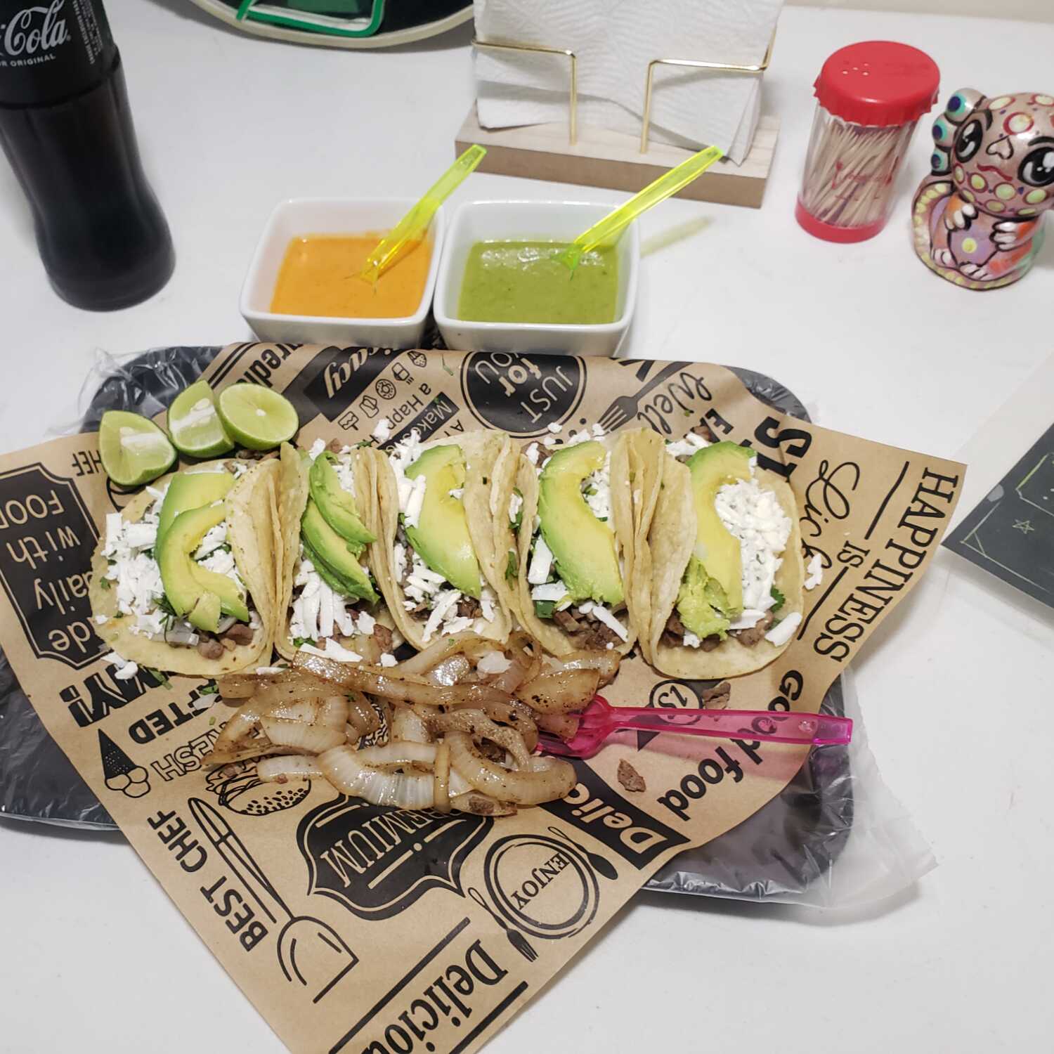 Tacos de Bistec