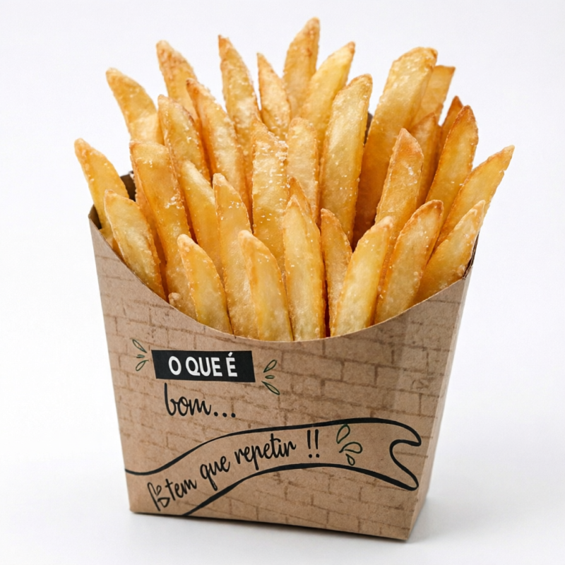 Deliciosa batata frita pequena